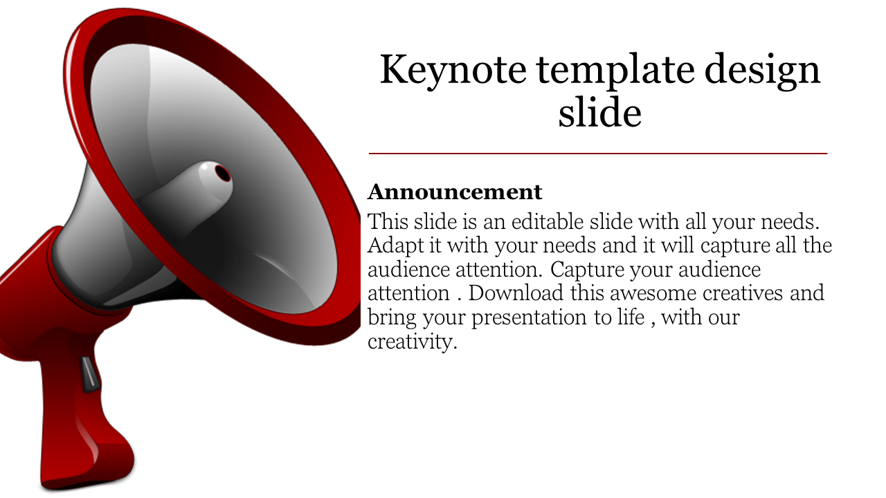 Attractive Keynote Template PPT Presentation